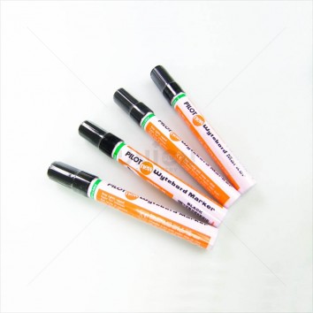 PILOT ปากกาไวท์บอร์ด หัวกลม(M) <1/12> สีดำ